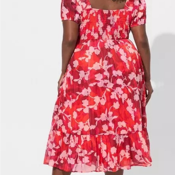 Torrid Red midi Sundress - Picture 4 of 4